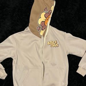 Girls Love full zip hoodie